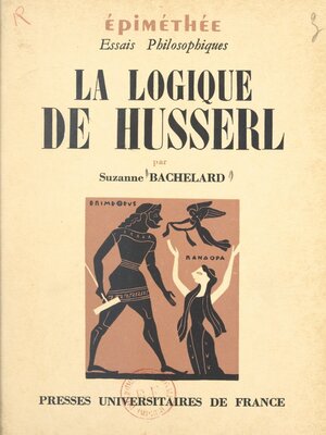 cover image of La logique de Husserl